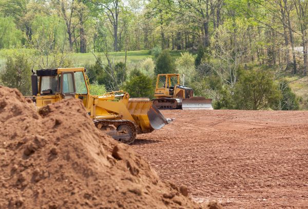 Bulldozer Land Clearing in Crystal River